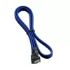 CableMod ModMesh - Cable SATA - Serial ATA 150/300/600 - SATA (H) en ángulo recto a SATA (H) - 60 cm - azul (CM-CAB-RSAT-N60KB-R)