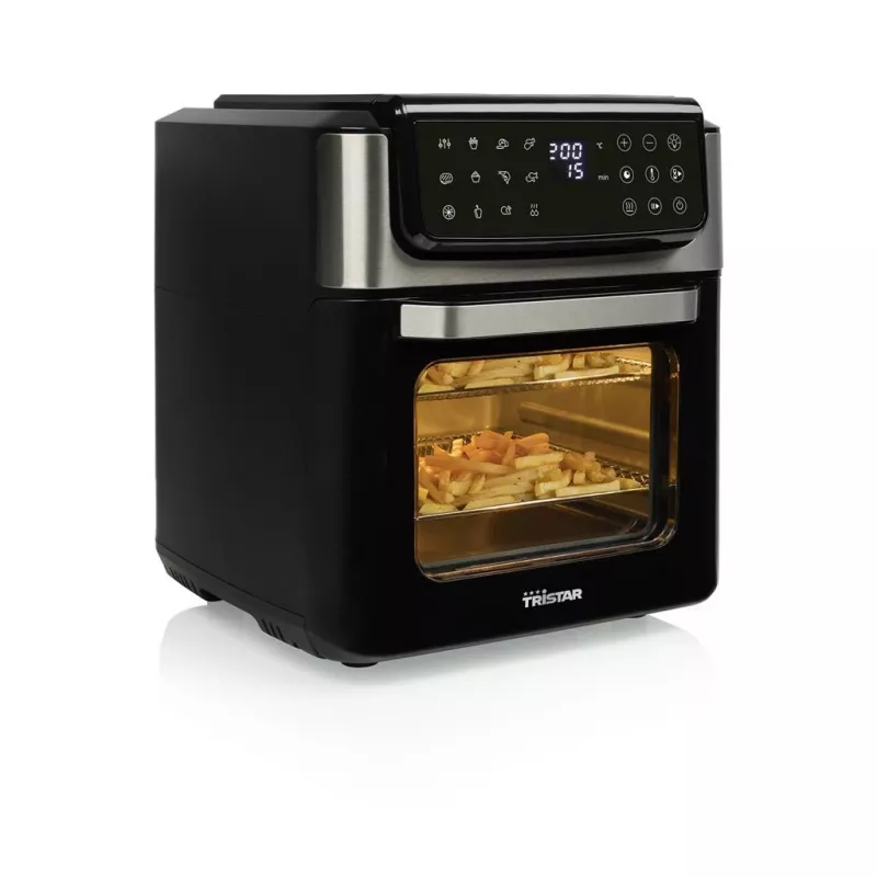 Freidora de aire Tristar FR-9068 1800 W 12 L, mini horno para encimera
