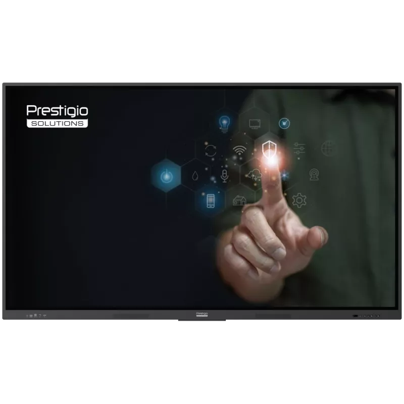 PRESTIGIO SOLUTIONS Multiboard 86 Light Series UHD 4K, Android 13, Wi-Fi, 40TP, lápiz táctil