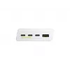 Batería externa Green Cell 20000mAh 22,5W blanca PowerPlay20s 3x USB-C PD QC 3.0