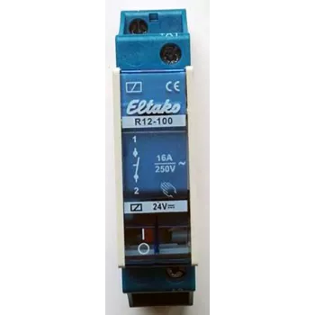Eltako Electronics Relé de conmutación 1S 16A R12-100-24V DC (22100055)
