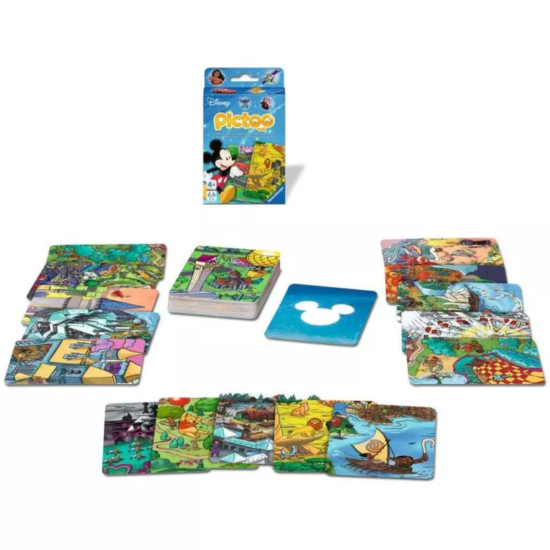 Pictoo Disney, juego de cartas