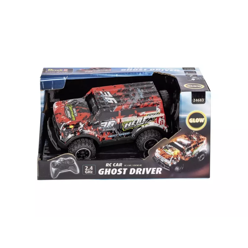 REVELL RC Car Ghost Driver rojo 24683