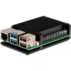 Joy-IT ARMOR Case BLOCK carcasa para SBC compatible con kits de desarrollo Raspberry Pi (RB-AlucaseP5-07)