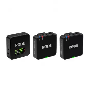 Rode Wireless Go Iii Sistema de micrófono inalámbrico compacto de 3.ª generación, Negro