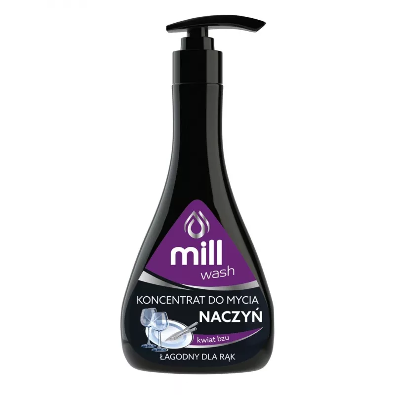 Jabón lavavajillas Mill Kwiat Bzu 555 ml — Mill lavavajillas líquido, 555 ml