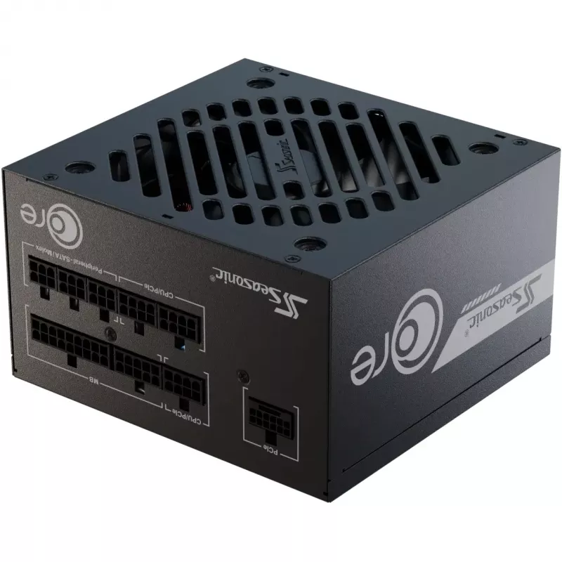 Fuente de alimentación Seasonic SRP-CGX851-A5A32SF 850 W ATX, totalmente modular, 80 PLUS Gold, ventilador de 120 mm, negra
