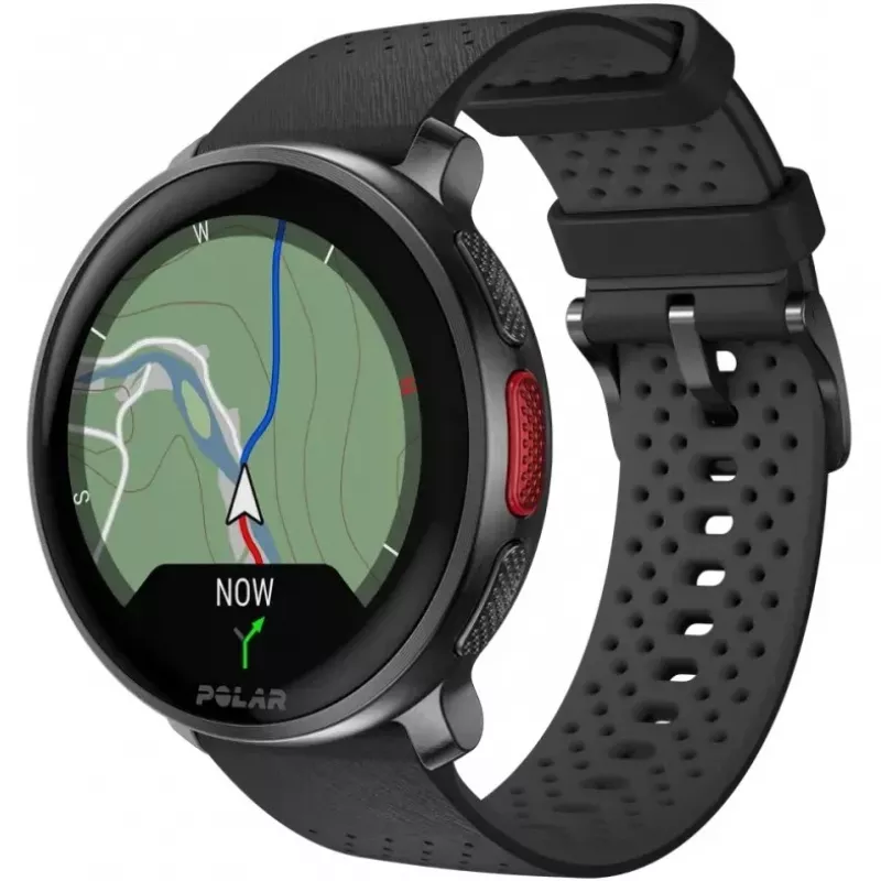 Polar Vantage V3 - Aluminio - Reloj deportivo con correa - Silicona - Pantalla 3,5 cm (1,39 inch) - 32 GB - Bluetooth - 57 g - Night Black (900108890)