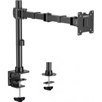 SpeaKa Professional SP-MM-211 Soporte de sobremesa para monitor de un brazo 43,2 cm 17 - 124,5 49 Negro (SP-13383180)