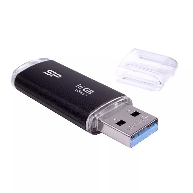 Memoria USB SILICON POWER Blaze B02 16 GB USB Type-A 3.2 Gen 1 (SP016GBUF3B02V1K) Negra