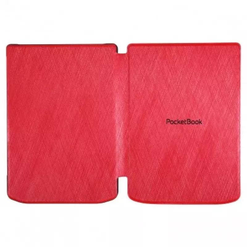 PocketBook H-S-634-R-WW Shell funda para Verse / Verse Pro de 15,2 cm (6 pulgadas), microfibra/PU, roja