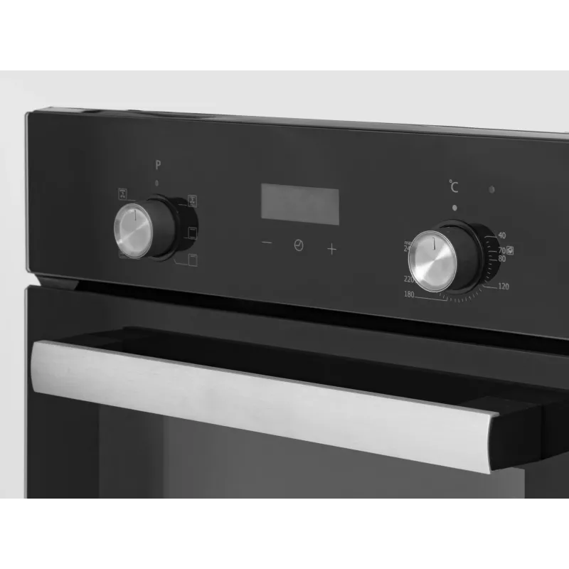 Horno empotrable SIMFER 4207DERSP.1 — 47 L, multifunción, mandos manuales emergentes, negro, 59,5×45 cm