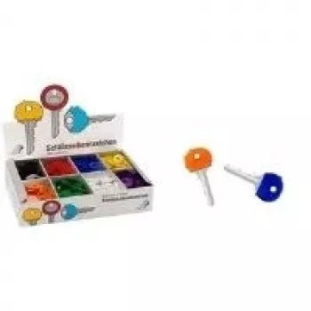 Teclas WEDO 262 8025 — teclas redondas flexibles de plástico, 200 uds.