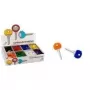 Teclas WEDO 262 8025 — teclas redondas flexibles de plástico, 200 uds.