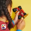 LEGO 71780 NINJAGO Coche de carreras ninja de Kai EVO 2en1, juguete de coche de carreras con modelo todoterreno, set de construcción para niños y niñas a partir de 6 años, cumpleaños