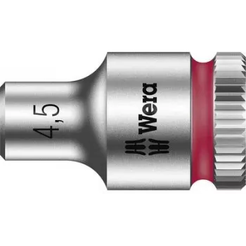 8790 HMA 05003502001 Llave de vaso hexagonal exterior 4,5 mm 1/4 (6,3 mm) - Salida: hexágono exterior· Accionamiento (destornillador): 1/4 (6,3 mm)· Material: acero cromo-vanadio· Materi