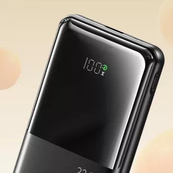 Batería externa 10000mAh P76K 22,5W 4 salidas de carga dos cables