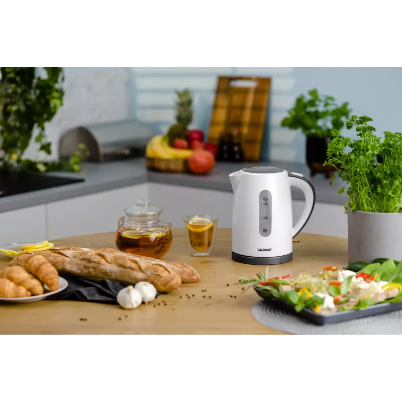 Hervidor eléctrico Zelmer 1,7 L 2200 W acero inoxidable