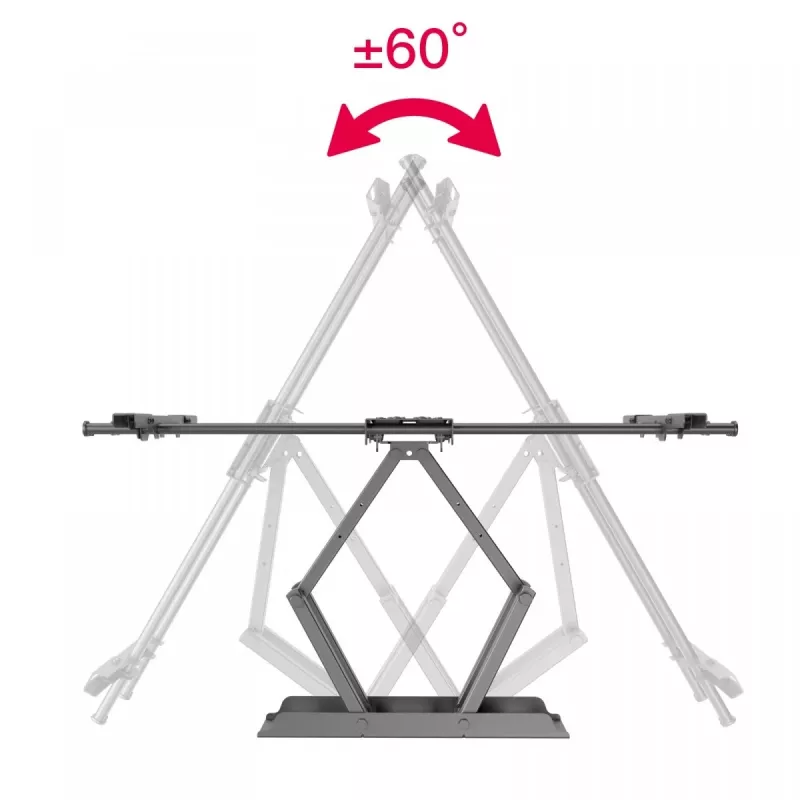 Soporte de TV TB TB-854 para televisores de hasta 100 pulgadas, máx. 65 kg, VESA 800×600