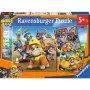 Conjunto de puzles infantiles Ravensburger Rubble & Crew vehículos de trabajo — 3 puzles × 49 piezas
