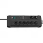 Alargador de corriente Brennenstuhl 1256000678 3m 8 tomas AC para interior negro