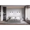 Lámpara de pared LED ActiveJet AJE-CAMELIA NW — 2400 lm, 4000 K, 16 W, negra, 1580×120×65 mm, IP20
