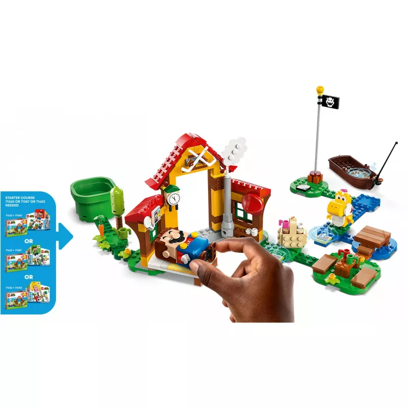 LEGO SUPER MARIO 71422 SET DE AMPLIACIÓN - PICNIC EN CASA DE MARIO