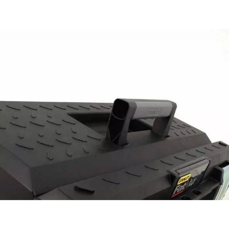 Caja de herramientas/pequeñas piezas Stanley 1-95-616 negra, gris