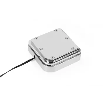 Bloque de agua para refrigeración líquida Alphacool 13447 Latón Cobre Plata RGB 5V