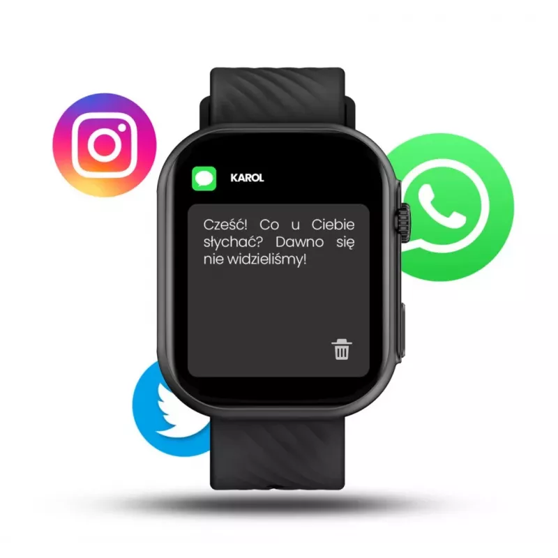 Smartwatch Manta Revo SWU401BK Negro