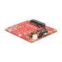 Adaptador mSATA interno DELOCK 62648 con interfaz host Micro-USB, 6 Gbit/s, 65×56×12 mm