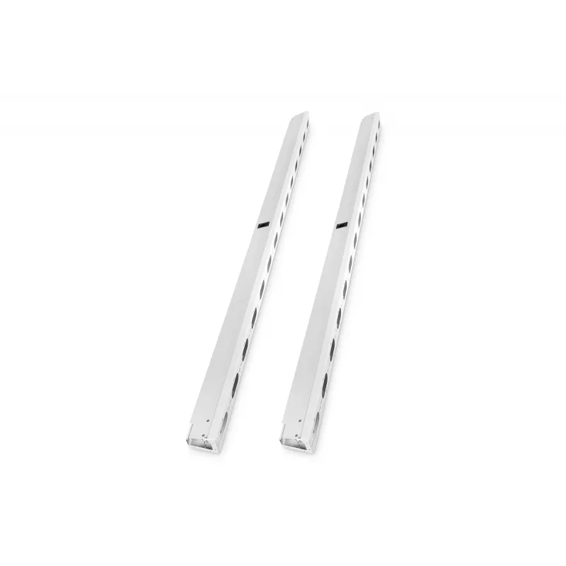 DIGITUS DN-19 ORG-42U canales verticales pasacables para racks de 42U (2 uds., gris)