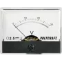 Instrumento de medición empotrable Voltcraft AM-60X46/30V/DC AM-60X46/60V/DC 30 V instrumento de bobina móvil (AM-60X46/30V/DC)