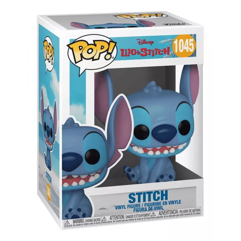 Figura Funko Pop Disney Lilo & Stich Smilling Seated