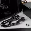 Akyga AK-PC-05A Cable de alimentación CEE 7/7 a IEC C13, 5 m, negro