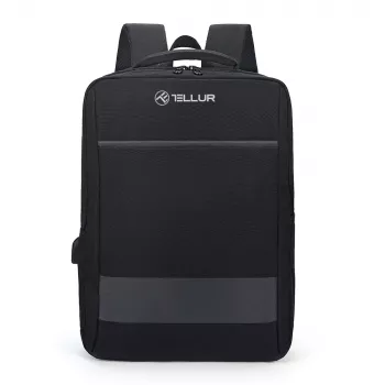 Mochila Tellur Nomad 15,6 pulgadas con puerto USB, negra