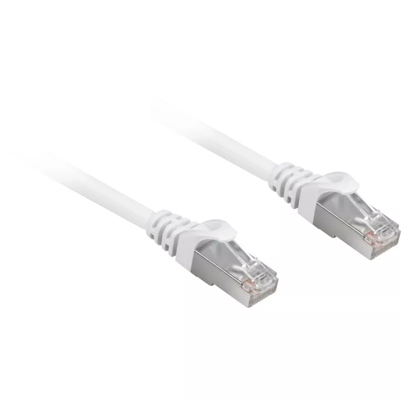 Cable de red Sharkoon Cat.6a SFTP RJ-45 Cat6a 15 m blanco