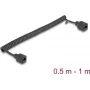 Cable de red DeLOCK 90669 RJ-45 Cat5e 1 m negro