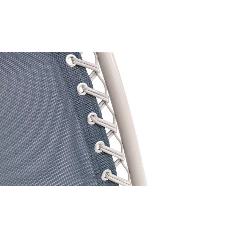 Silla de camping Outwell Ramsgate — 2 patas, carga máx. 120 kg, peso 7,4 kg, tamaño 650×790 mm, azul