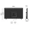 109,2cm/43 (3840x2160) JAPANNEXT JN-IPS430UHD60F 16:9 IPS 60Hz HDMI USB WLAN Altavoces Negro
