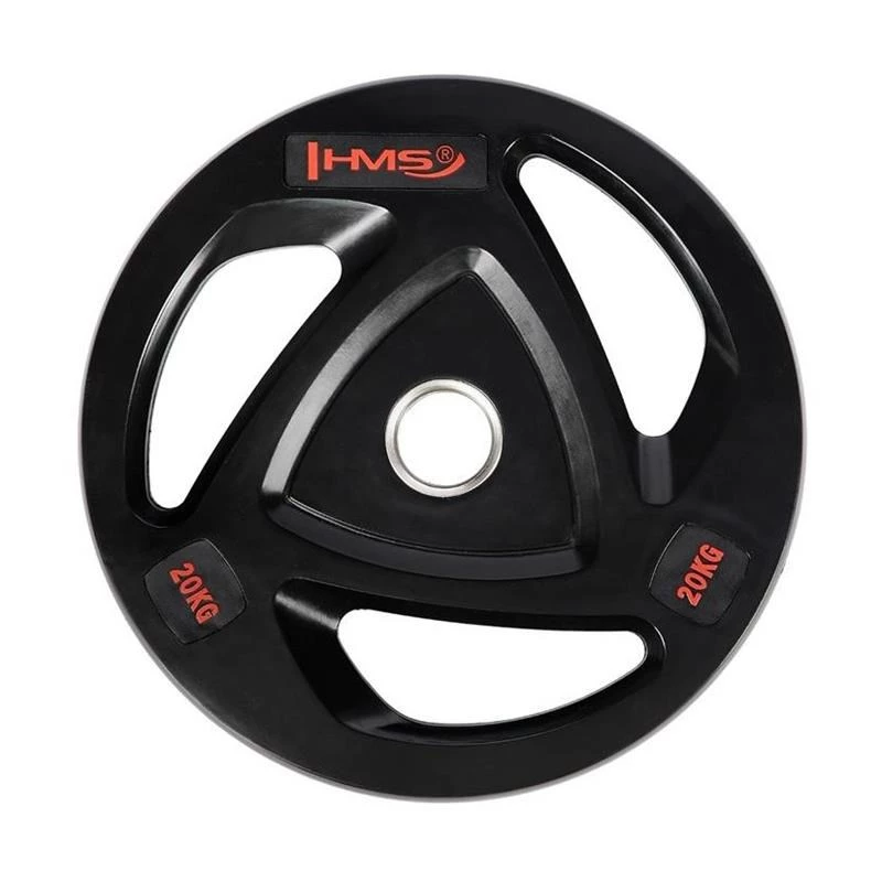 HMS Fitness TOX20 1 ud. disco de peso olímpico con recubrimiento de goma
