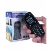 Teléfono móvil Mescomp MT-166 Edgar, Elegante, para mayores, 4G, Negro