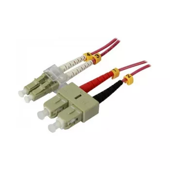 Synergy 21 S216775 Cable de fibra óptica 3 m LSZH OM4 2x LC 2x SC violeta (S216775)