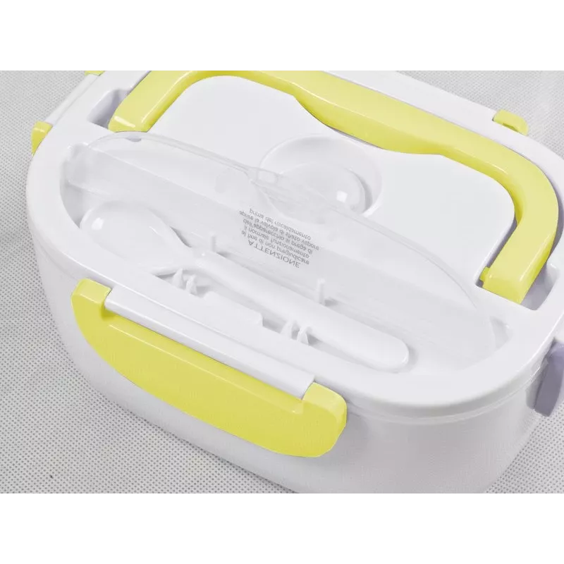 Fiambrera eléctrica Beper 90.920G – calientacomidas 1 L, amarillo