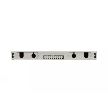 Patch panel Lanberg FOP1-12SS-LDS gris ABS acero 19 pulgadas