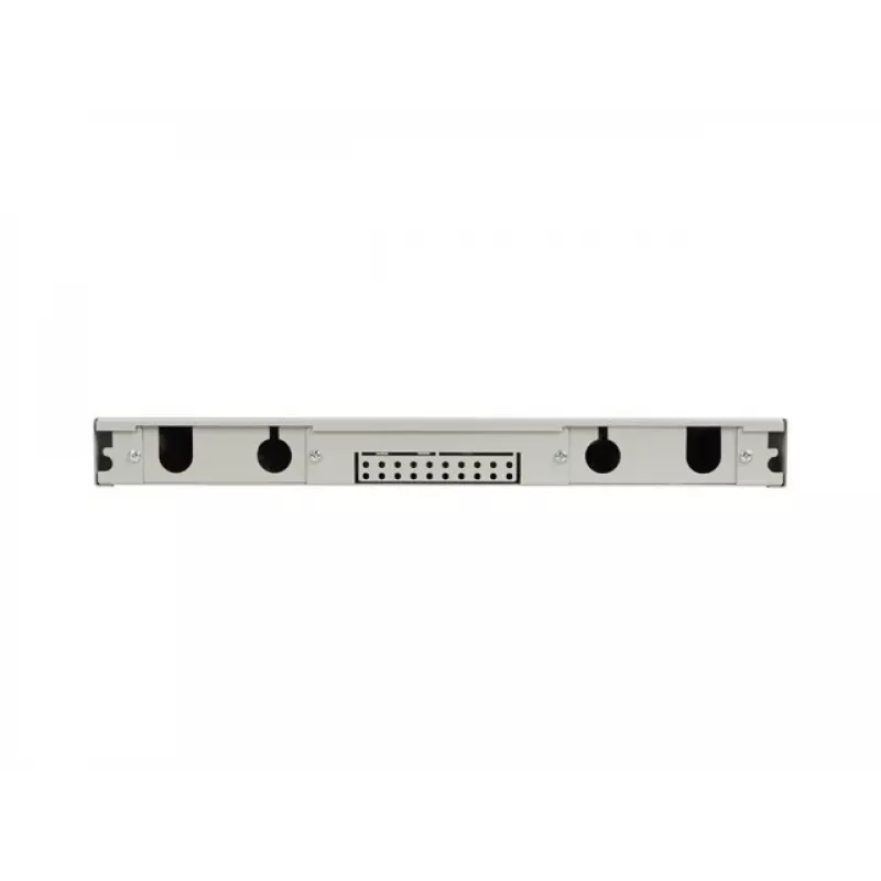 Patch panel Lanberg FOP1-12SS-LDS gris ABS acero 19 pulgadas