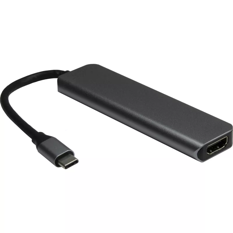 Hub USB Inter-Tech H-469-1 Type-C 5000 Mbit/s HDMI