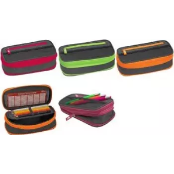 Estuche blando WEDO Neon Stretch Verde Gris