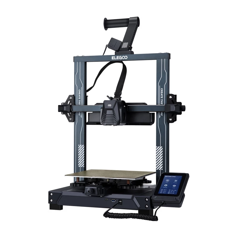 Impresora 3D Elegoo Neptune 4 Pro con eje Z dual y controladores de motor paso a paso silenciosos