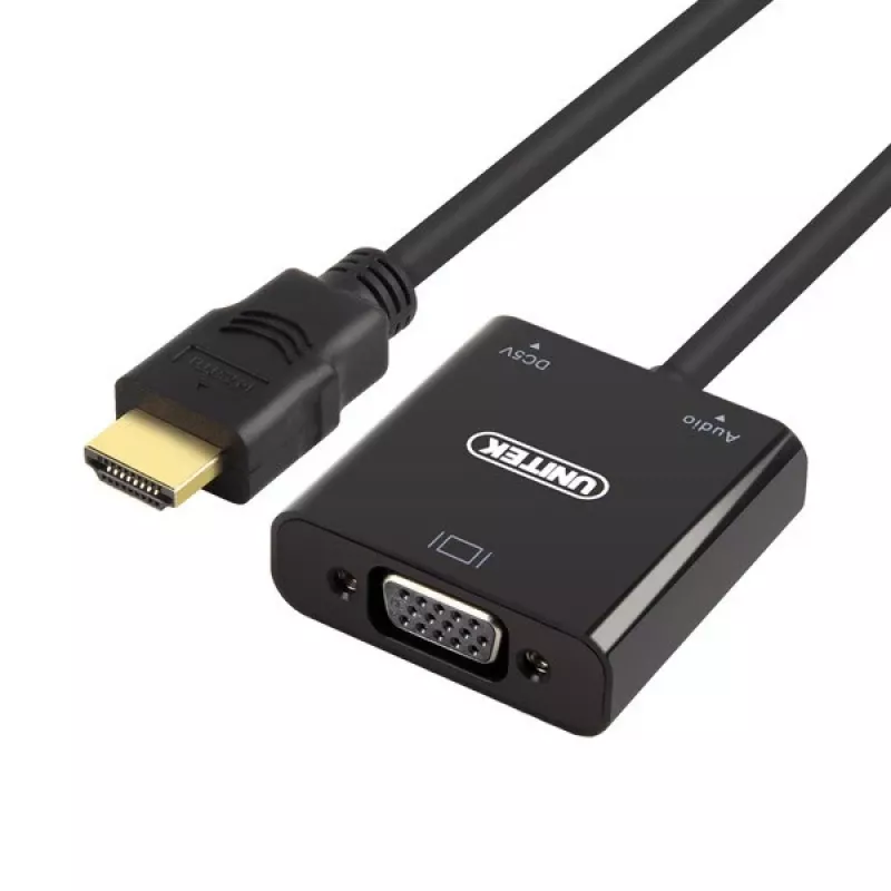 Tarjetas/adaptadores de interfaz UNITEK Y-6333 3,5 mm, VGA